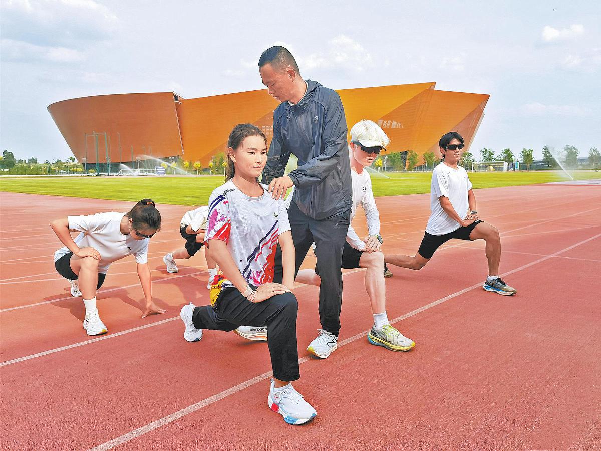 奔跑在无声, 为下一场比, 先冲线